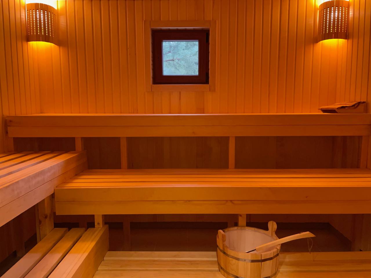 Баня снаружи